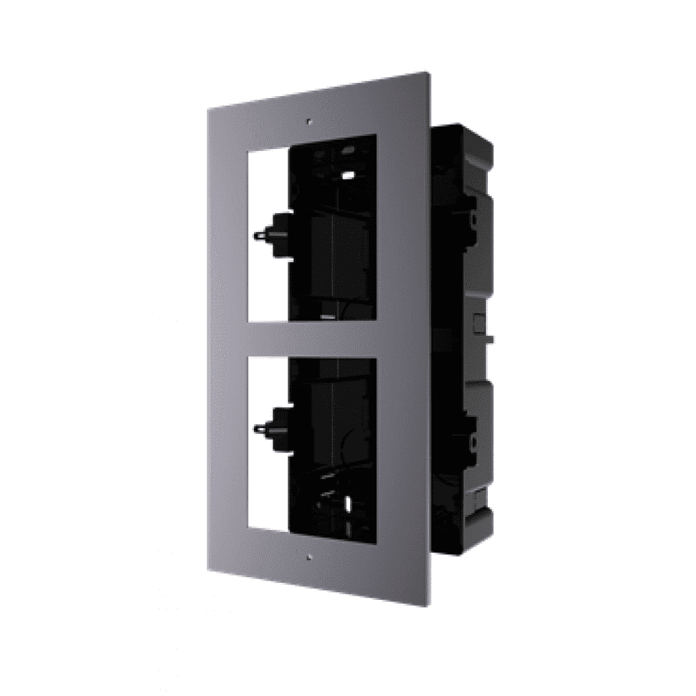 2 Gang Flush Mounting Bracket for Modular Intercom DS-KD-ACF2