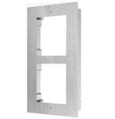 2 Gang Flush Mounting Bracket for Modular Intercom DS-KD-ACF2/S Stainless Steel