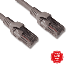 20 Metre RJ45 Cat5e Network Cable Grey (CAT5) (Offer)