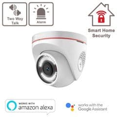 2MP C4W Outdoor Smart Wi-Fi Camera With Two Way Audio ¦ Strobe Light & Sound