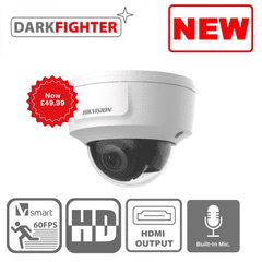 2MP Hikvision DS-2CD2125G0-IMS(2.8MM) + HDMI Fixed Dome Network Camera (Offer)