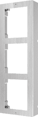 3 Gang Surface Mounting Bracket for Modular Intercom Hikvision DS-KD-ACW3/S Stainless Steel