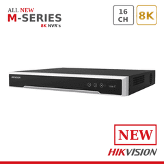32MP DS-7616NI-M2/16P 16 channel NVR  16 port POE Hikvision