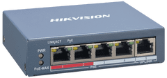 4-port DS-3E1105P-EI Hikvision 100Mbps smart managed PoE switch