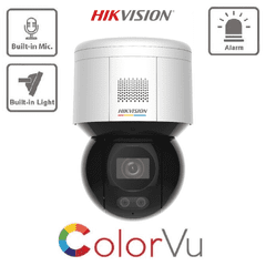 4MP ColorVu Hikvision DS-2DE3A400BW-DE (F1) (T5) IP PT Camera (No Zoom)