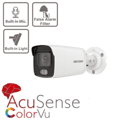 4MP DS-2CD2047G2-LU ColorVu Mini Bullet Camera W/ Mic