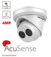 4MP DS-2CD2343G2-IU 2.8MM  Hikvision AcuSense Black and White Colour Available