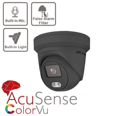 4MP DS-2CD2347G2-LU/G(2.8MM) Grey ColorVu Fixed Turret Network Camera