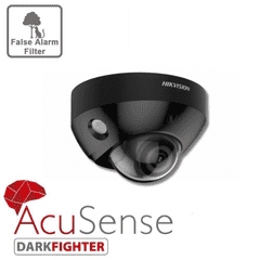 4MP DS-2CD2546G2-IS(2.8mm)(C)(BLACK) AcuSense EXIR Mini Dome Built in Mic