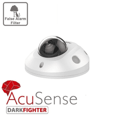 4MP DS-2CD2546G2-IS AcuSense EXIR Mini Dome Built in Mic