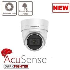 4MP DS-2CD2H46G2-IZS Acusense Motorised Varifocal Turret Network Camera