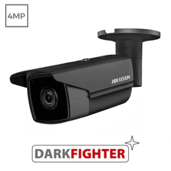 4MP DS-2CD2T45FWD-I5 Black Hikvision Fixed Lens Darkfighter 50M IR POE Onvif Bullet IP Camera