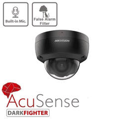 4MP Hikvision DS-2CD2146G2-ISU(2.8mm)/B(C) AcuSense Fixed Dome Network Camera - BLACK