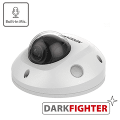 4MP Hikvision DS-2CD2545FWD-IS(4MM) Mini Dome Network Camera Built-in Mic(4MM)