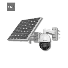 4MP Hikvision DS-2DE5425IWG-K/4G 25X Pro Solar-powered Security PTZ Camera Kit