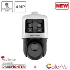 4MP Hikvision DS-2SE4C425MWG-E/26(F0) TandemVu IP PTZ, 25x Optical Zoom, 4mm Fixed Lenses