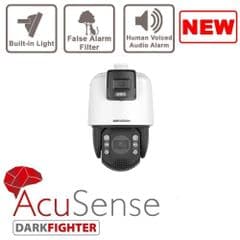 4MP Hikvision DS-2SE7C144IW-AE(32x/4)(S5) Acusense 32x PTZ + 4MM PanoVu (Offer)
