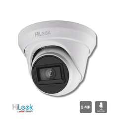 5 MP Hilook by Hikvision THC-T250-MS(2.8mm) Audio Fixed Turret built-in mic Camera