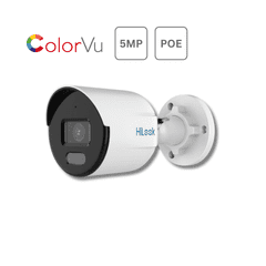 5MP Hilook By Hikvision IPC-B159H-MU(4mm)(C)(UK) IP ColorVu PoE Bullet Network Camera