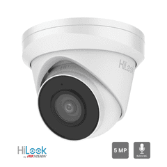 5MP IPC-T250H-MU HiLook by Hikvision 5MP IP Turret with Metal Base Built In Mic & PoE - 2.8mm