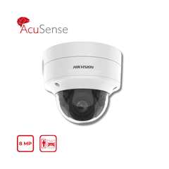 6MP Hikvision DS-2CD2766G2-IZS(2.8-12MM)(C) AcuSense Motorised Varifocal Dome IP Camera