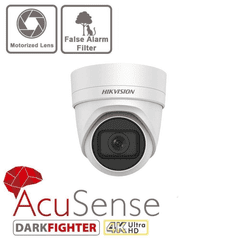 8MP DS-2CD2H86G2-IZS 4K Acusense Motorised Varifocal Turret Network Camera