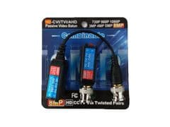 8MP High Defintion Passive Video Balun (1080p 3MP 4MP 5MP 8MP)