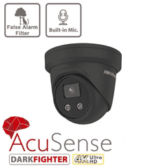8MP Hikvision DS-2CD2386G2-IU(2.8MM) AcuSense Turret Network Camera Hikvision Black