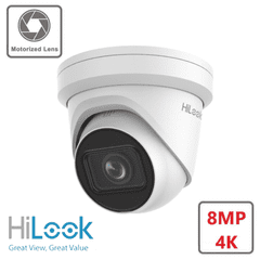 8MP IPC-T680H-Z IP POE Turret Camera Motorised 30M IR