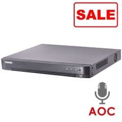 8MP Lite DS-7216HUHI-K2 (S) Hikvision - 16 Channel Turbo 4.0 - 2 Bay AOC