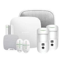 Ajax 23308.67.WH1 Kit 1 Cam Plus House with Keyfobs, White