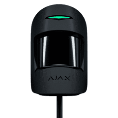 Ajax 44407.02.BL1 Fibra MotionProtect+ Wired Motion Sensor, Black