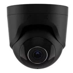 Ajax 64924.197.BL1 5MP TurretCam Wired Security IP Camera, 2.8mm Fixed Lens, Black