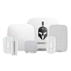 Ajax 90769.245.WH1 Kit 4 Wireless Hub2 2G, MP House, Keypad, White