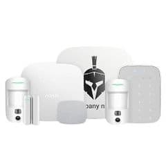 Ajax 90791.242.WH1 KIT LESS, 3-Cam Plus DD House and Keypad, White