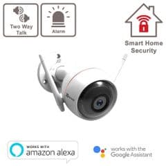 C3W EzGuard With Two Way Audio, Strobe Light & Sound