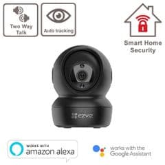 C6N Black EZVIZ Smart Wi-Fi Pan & Tilt 360° 1080p Indoor Camera - Two way Audio