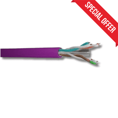 CAT6 UTP LSZH 305M PURPLE CCA Cable (Offer)