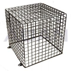 CCTV CAMERA BLACK STEEL MESH CAGE 12