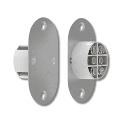 CQR FC509MT2 Quick Fit Magnetic Flush Door Contact, 6 Terminal, Operating Gap 25mm, Grade 1, 2 Reed