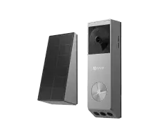 EZVIZ EP3X Pro 2K 3MP Smart Security Video Battery Doorbell with Solar Panel