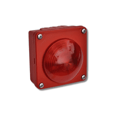 Fike 302-0023 Twinflex Flash Point, Weatherproof, Red