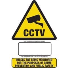 Haydon CCTV Warning Sign (       A4/A5/A5 Sticker)