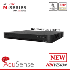 Hikvision 8CH 8MP Lite AcuSense Turbo HD DVR - IDS-7208HUHI-M2/P(C)