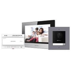 Hikvision DS-KIS702Y 2-wire digital IP video intercom kit for villa or house