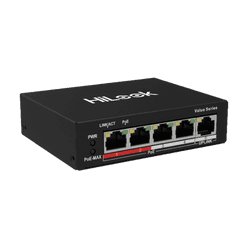 Hikvision Hilook 4 Port Fast Ethernet Unmanaged POE Switch NS-0105P-35 (B)