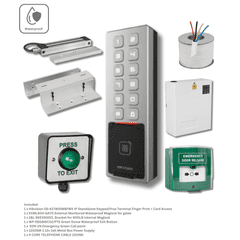 Hikvision Waterproof Outdoor Gate/Door Smart Access kit (DS-K1T805MBFWX)