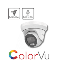 HiLook by Hikvision THC-T229-MS(2.8mm)(HiLook STD) 2MP ColorVu Audio Fixed Turret Camera