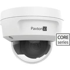Paxton 010-102 Core Series, Ultra Low Light IP67 4MP 2.8mm Fixed Lens, IR 30M IP Dome Camera, White