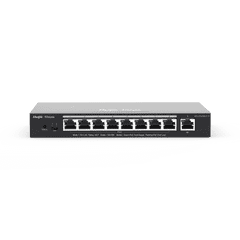 RG-ES209GC-P 9-Port Gigabit Smart Cloud Managed POE Switch, 8 PoE/POE+ Ports with 1 Gigabit RJ45 upl